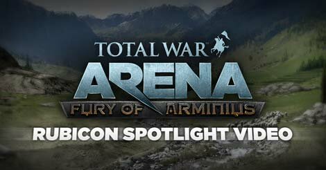 Total War: ARENA. Видео. Особенности карты Рубикон Rubicon