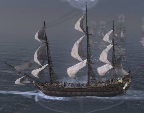 Empire Total War Курс судна «фордевинд» 